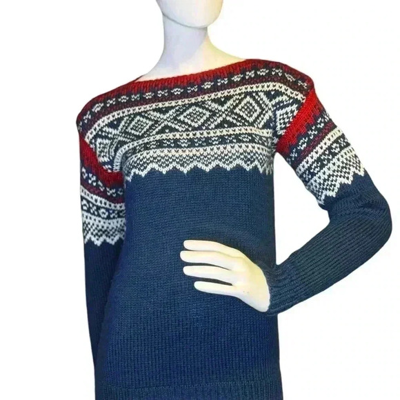 Vintage Sportsmode Oslo-Norway Stein Eriksen All Wool Pullover Sweater. - Picture 4 of 11